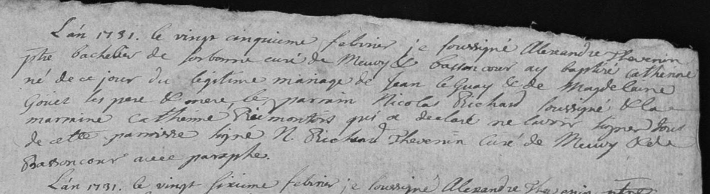Bapteme Catherine Guay 25_02_1731.JPG